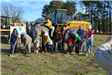 Group with Shovels - Start of Ground Breaking 2