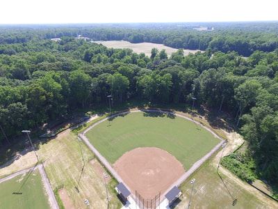 Softball Field - Aerial View 2