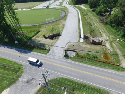 Entryway to Sports Complex