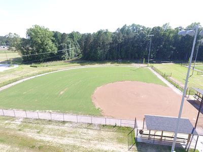 Softball Field - Side View