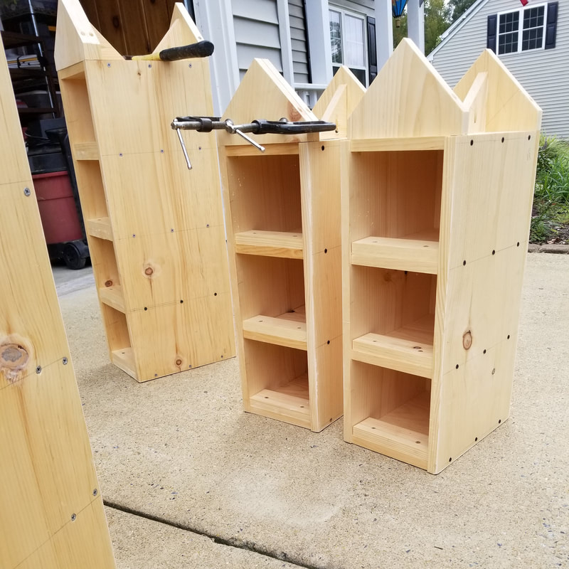 Adding Rooftops on the Towers