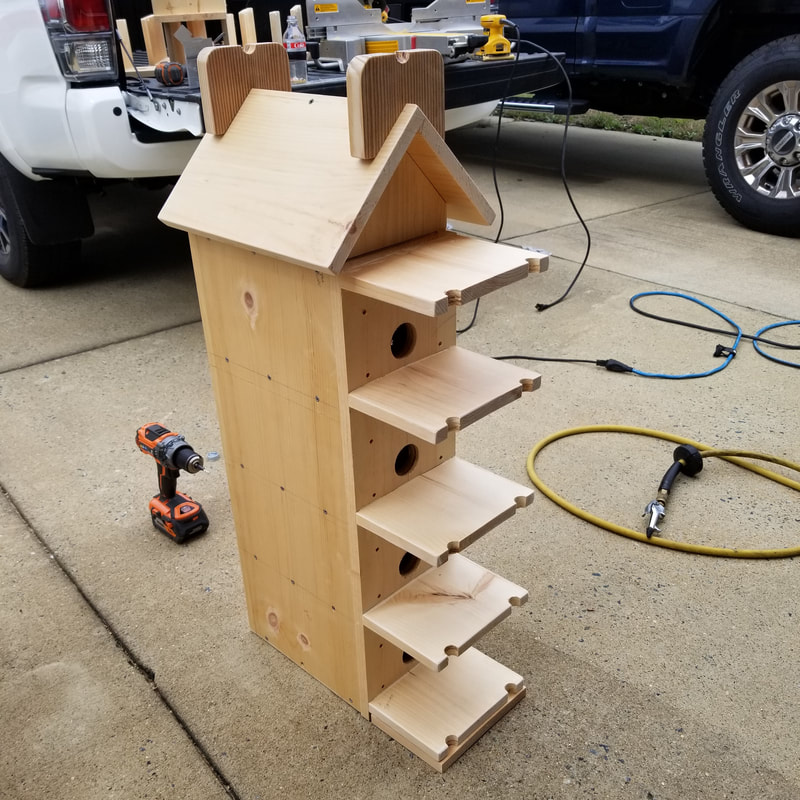 Adding Perches on the Roof