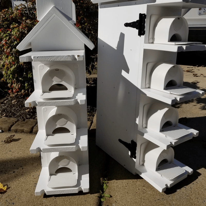 Front of Painted Birdhouse